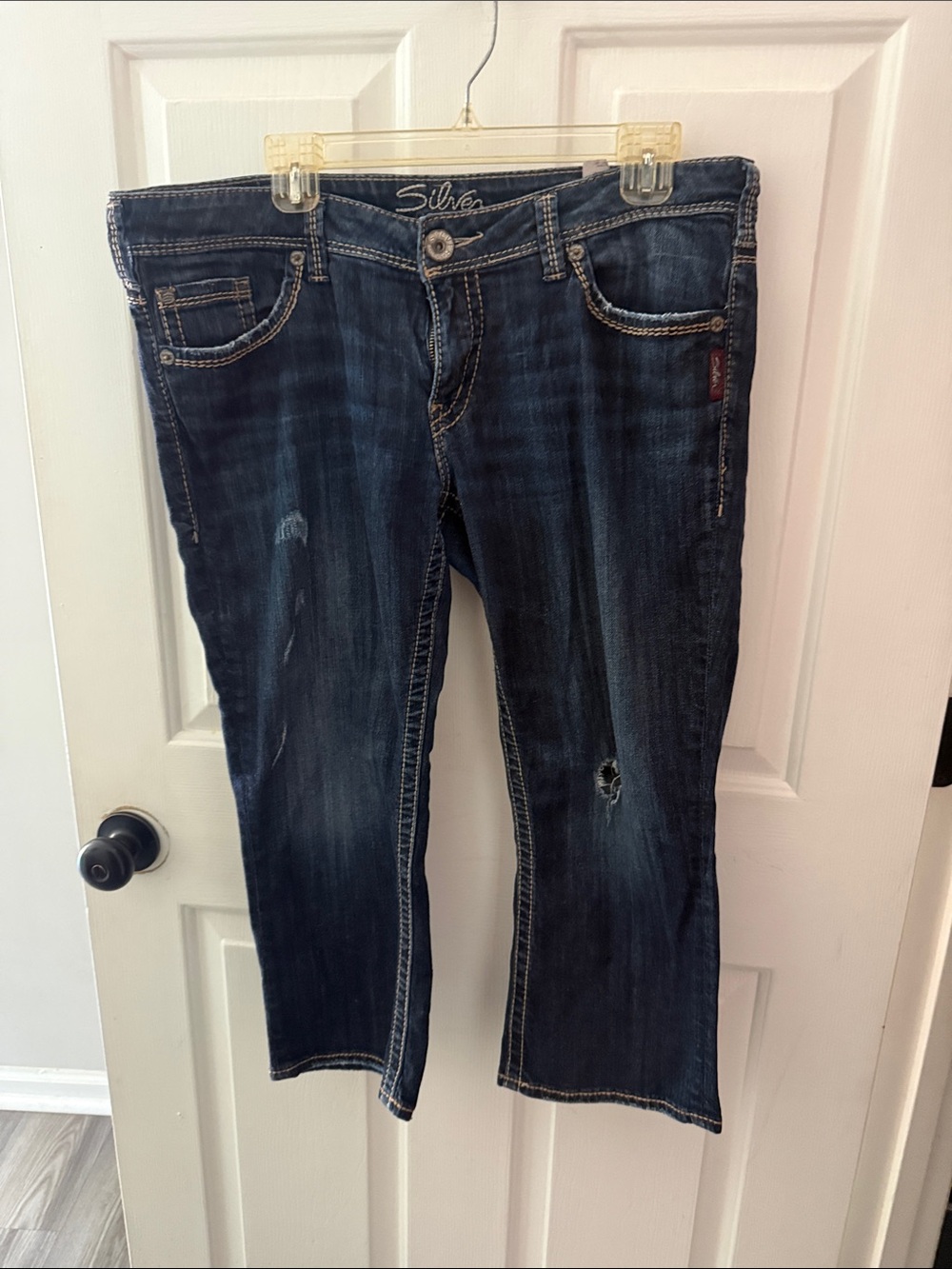 Silver Jeans Dark Blue Boot Cut Women's Jeans